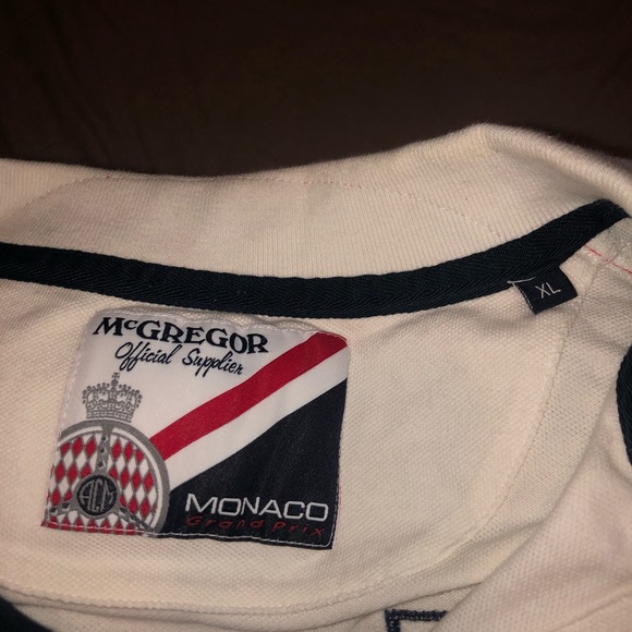 MENS CLUB MONOCA POLO SHIRT - Picture 3 of 3